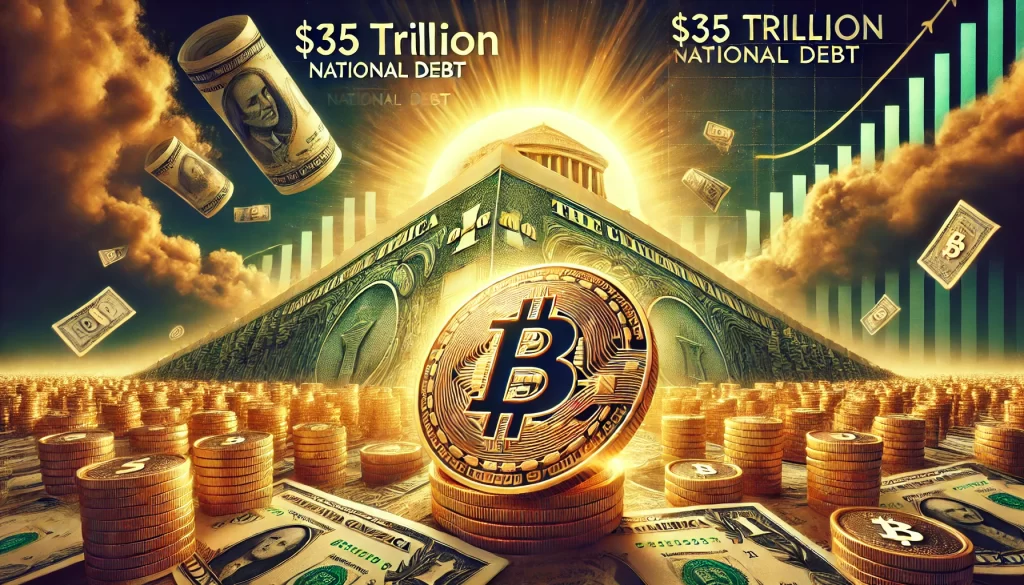 Why the Shocking U.S. $35 Trillion National Debt Could Fuel a Bitcoin Boom