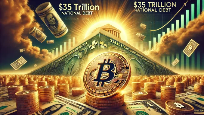 Why the Shocking U.S. $35 Trillion National Debt Could Fuel a Bitcoin Boom